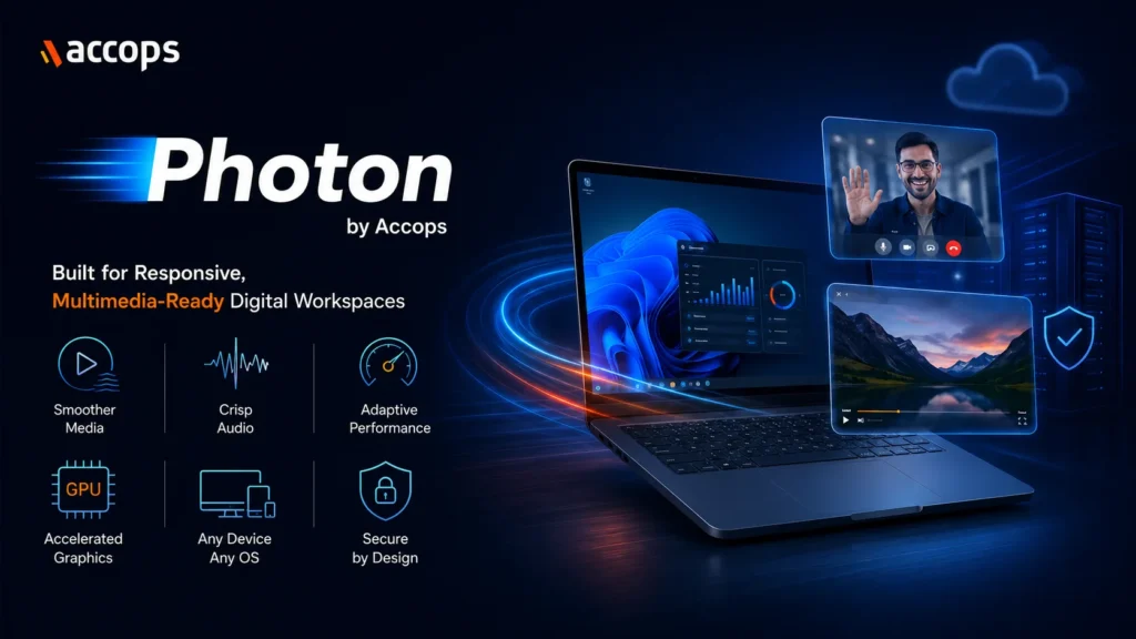 Photon by Accops Built for Responsive, Multimedia-Ready Digital Workspaces
