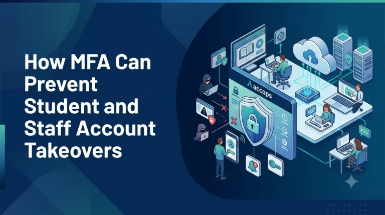 How MFA Can Prevent Student and Staff Account Takeovers