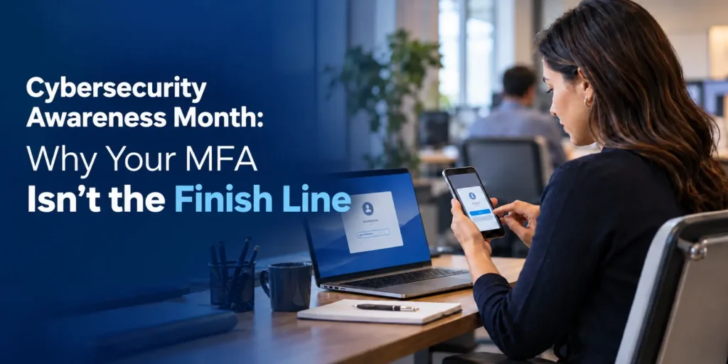 Cybersecurity Awareness Month: Why Your MFA Isn't the Finish Line