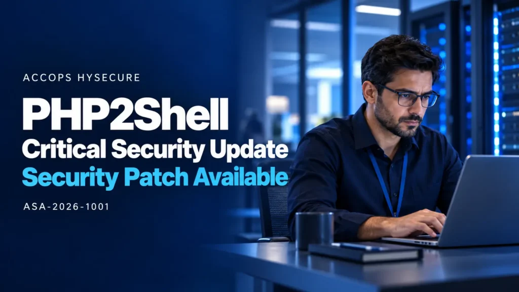 PHP2Shell enterprise security update