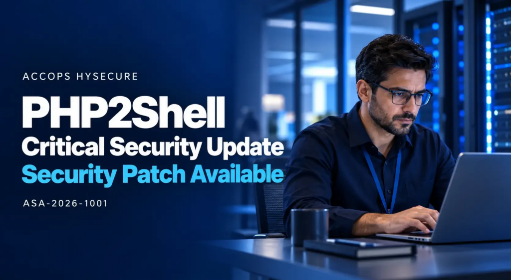 PHP2Shell enterprise security update